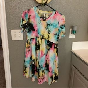 Tie dye dress